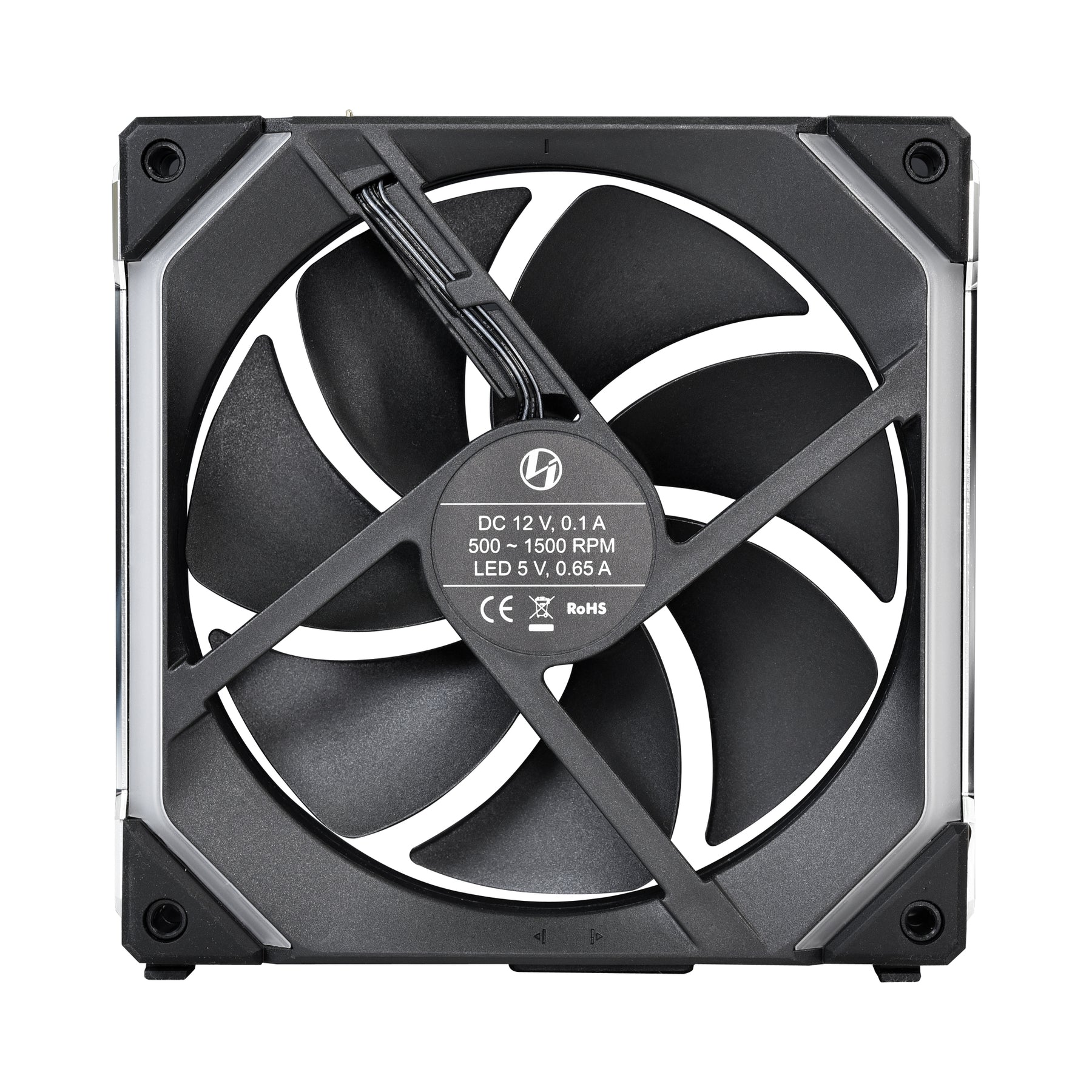 Ventilátor Lian Li UNI FAN SL140 RGB PWM 14cm RGB Fekete