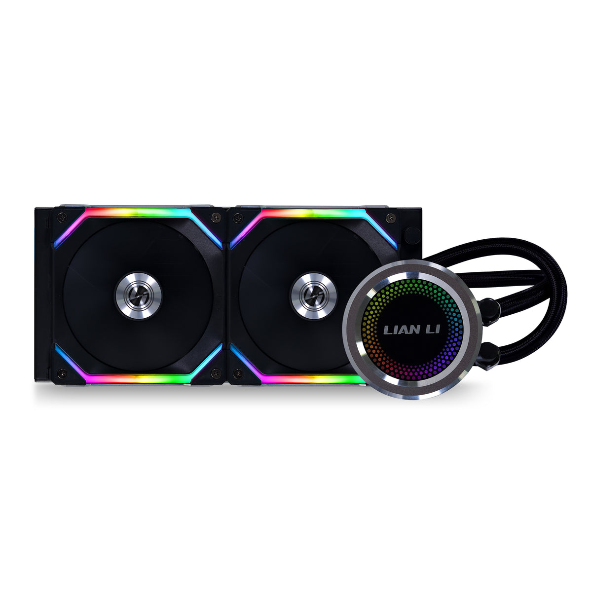 Processzor hűtő AIO Lian Li GALAHAD 240 SL RGB 24cm Fekete