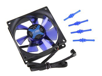 Ventilátor Noiseblocker BlackSilent Fan X1 8cm