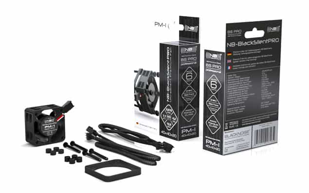 Ventilátor Noiseblocker BlackSilent PRO PM-1 4cm