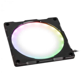 Ventilátor rács PHANTEKS Halos Lux Digital 12cm RGB led Alu Fekete