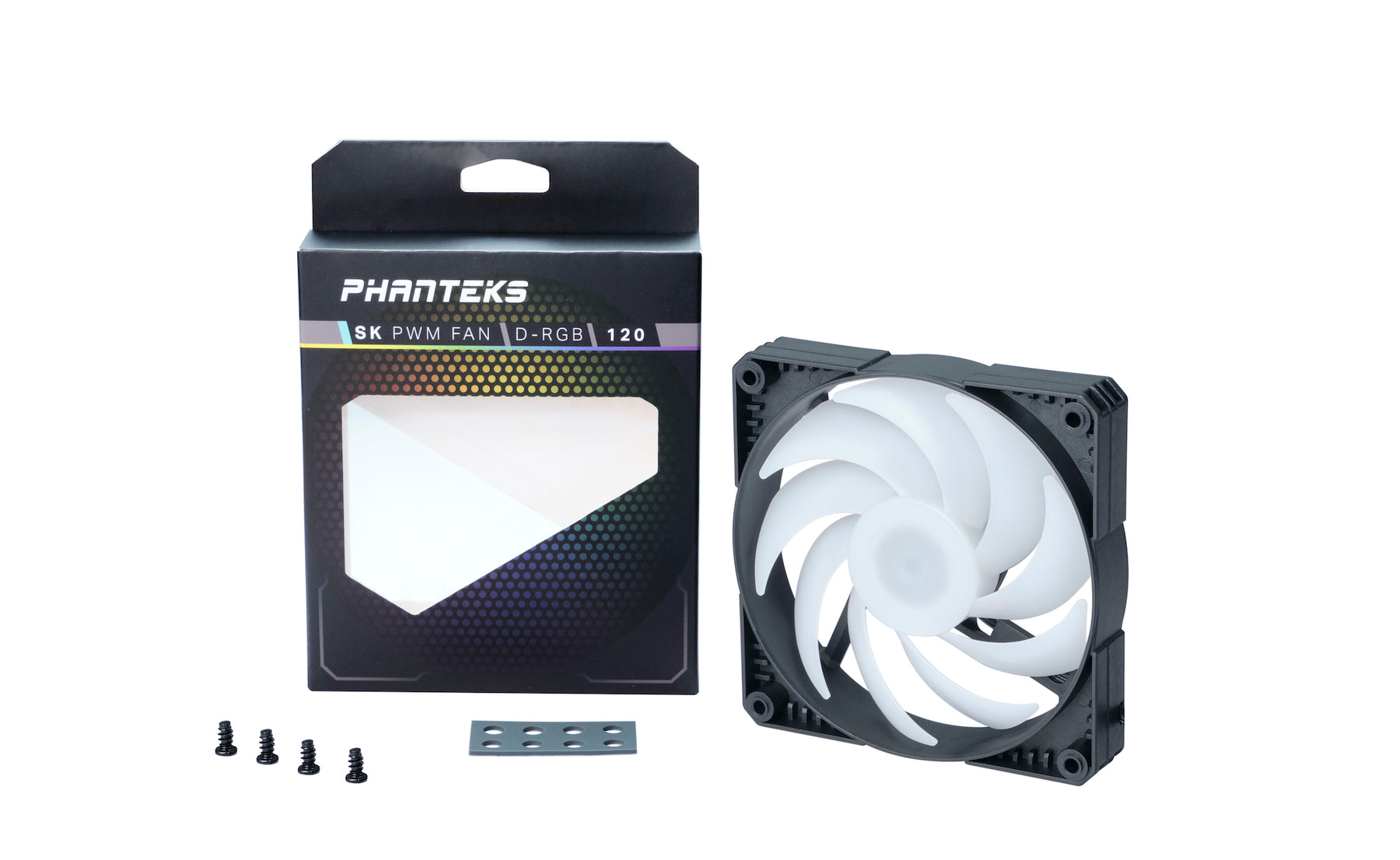 Ventilátor PHANTEKS SK 120 PWM D-RGB 12cm Fekete