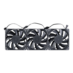 Ventilátor PHANTEKS M25 PWM 12cm Fekete 3db-os
