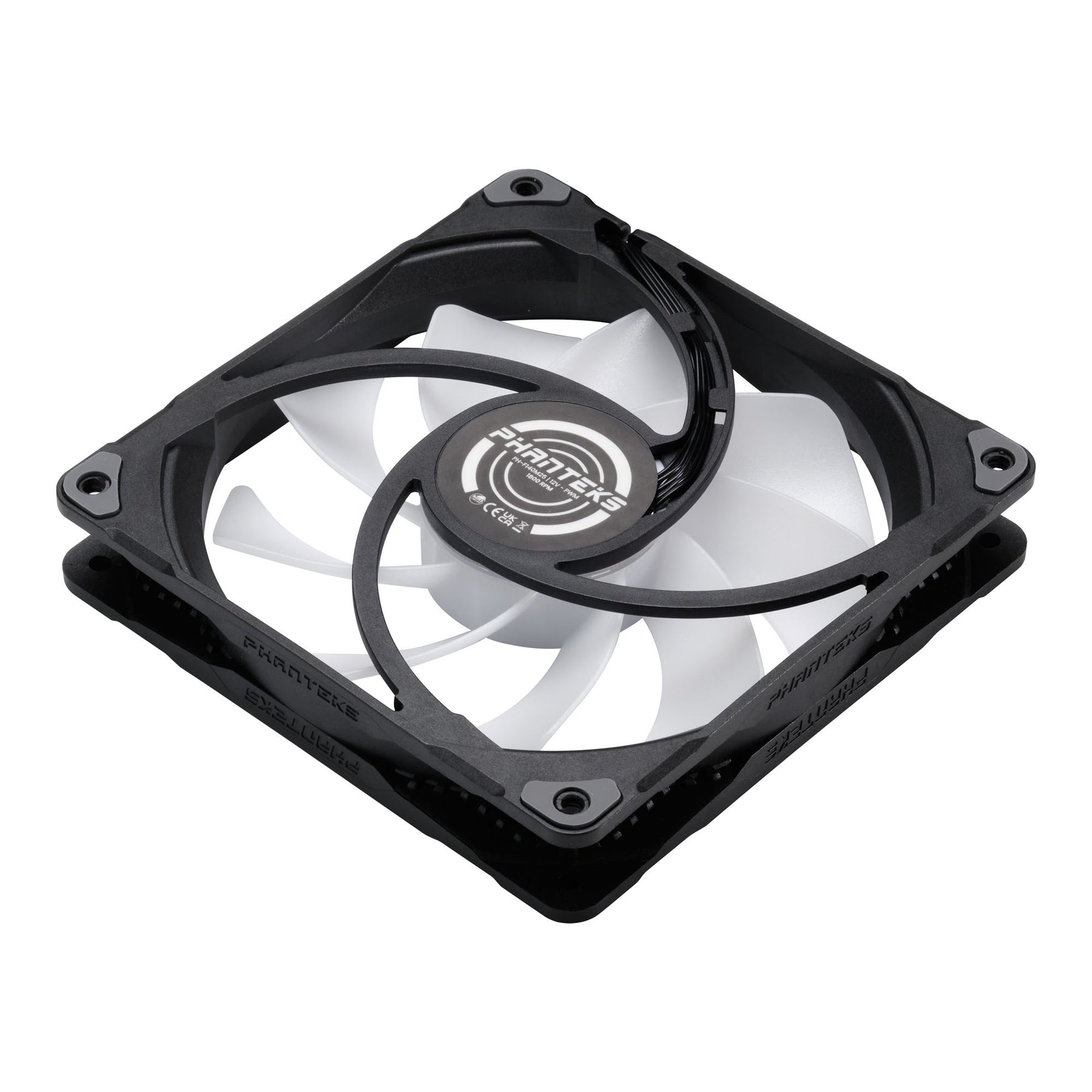 Ventilátor PHANTEKS M25 D-RGB PWM 14cm Fekete 3db-os