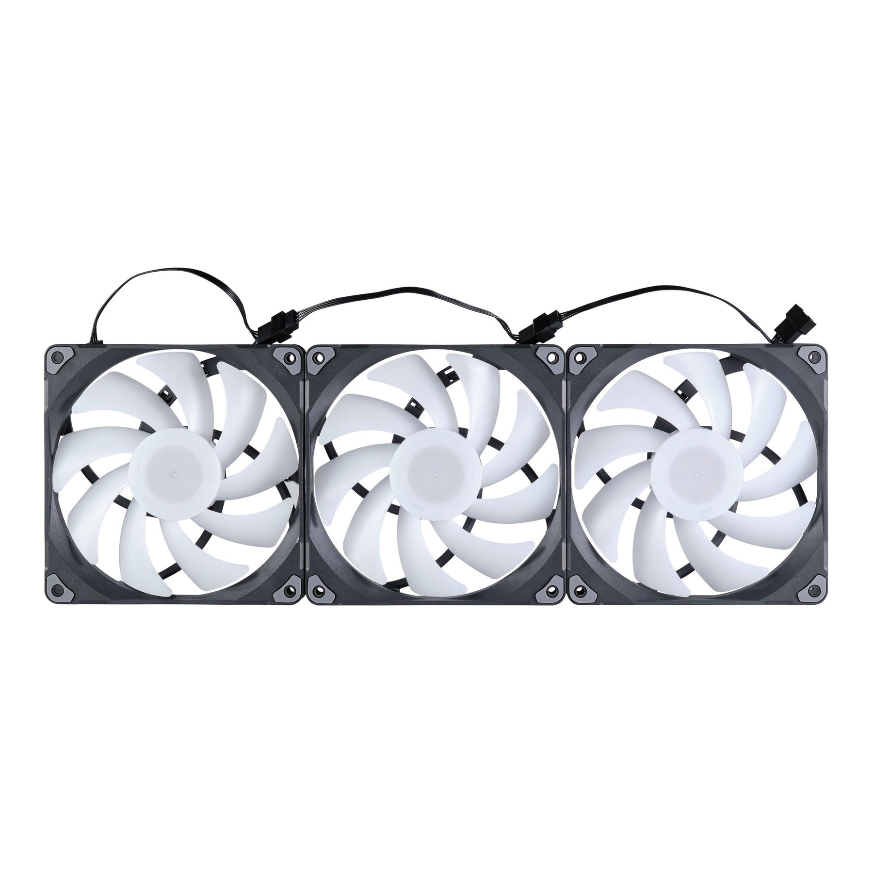 Ventilátor PHANTEKS M25 D-RGB PWM 14cm Fekete 3db-os