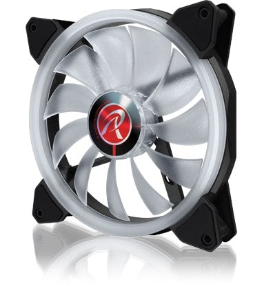 Ventilátor RAIJINTEK IRIS 14 Rainbow RGB PWM 14cm 2db-os + Vezérlő