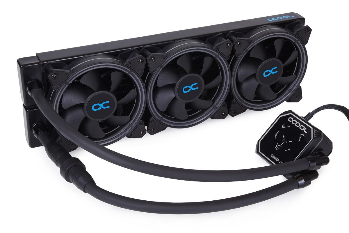 Processzor hűtő AIO Alphacool Eisbaer Aurora LT360 ARGB 36cm Fekete