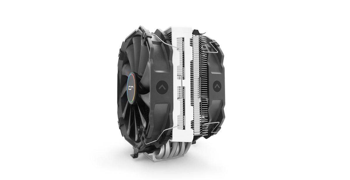 Processzor hűtő Cryorig R5 14cm Fekete/Fehér