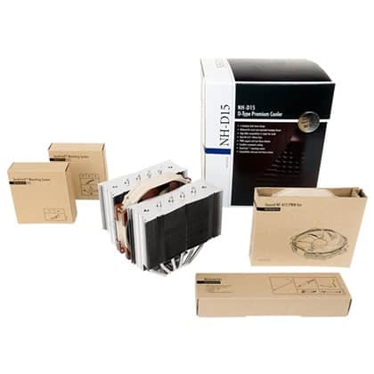 Processzor hűtő Noctua NH-D15 14cm chromax.black