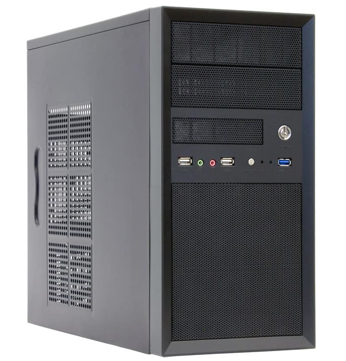 Számítógépház Chieftec Mesh CT-01 mATX Fekete