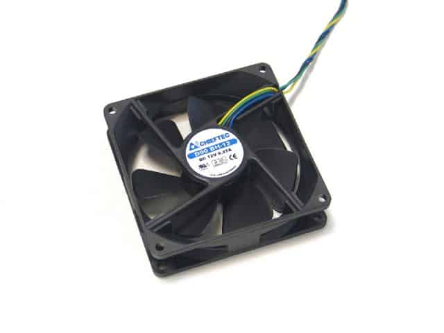 Ventilátor Chieftec AF-0925 PWM 9cm Fekete