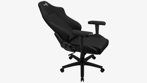 Gamer szék Aerocool CROWN Leatherette All Black Fekete