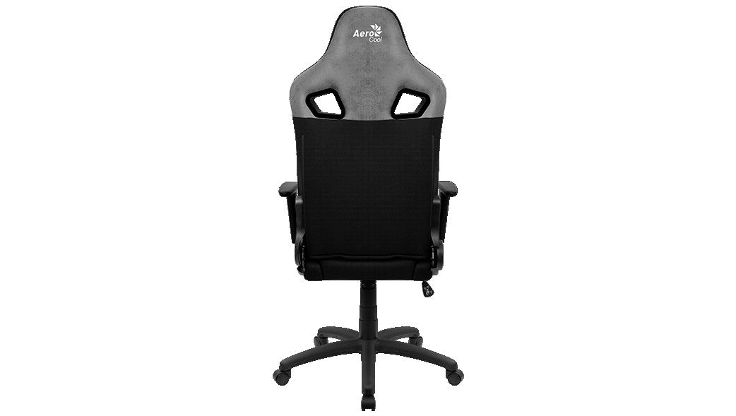 Gamer szék Aerocool EARL AeroSuede Stone Gray Szürke