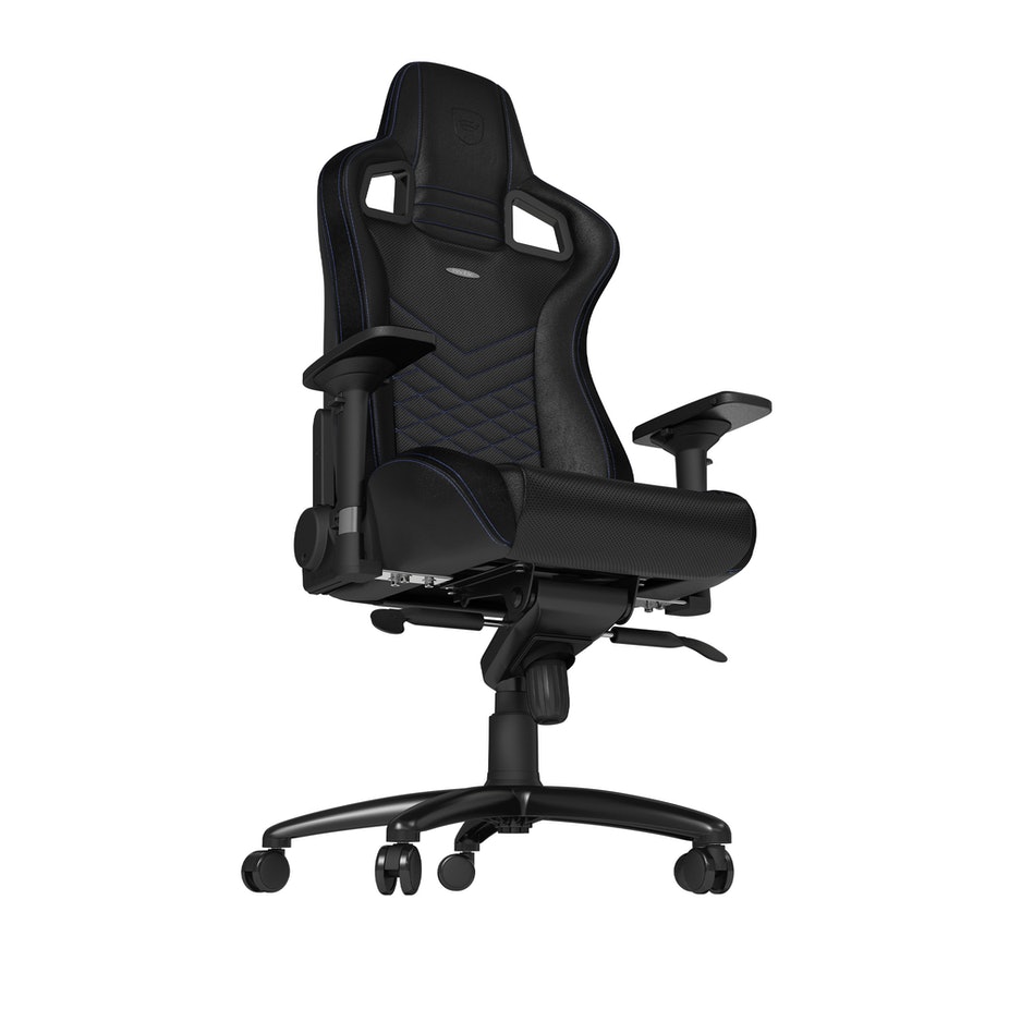 Gamer szék noblechairs EPIC PU Bőr Fekete/Kék