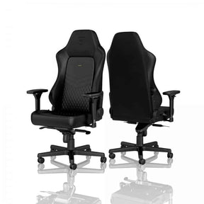 Gamer szék noblechairs HERO Valódi Bőr Fekete