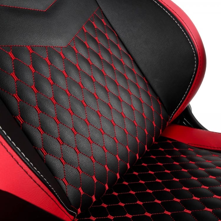 Gamer szék noblechairs EPIC mousesports Edition PU Bőr Fekete/Piros