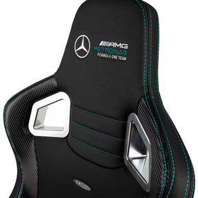 Noblechairs EPIC Mercedes-AMG Petronas Motorsport 2021 Edition műbőr gamer szék, fekete