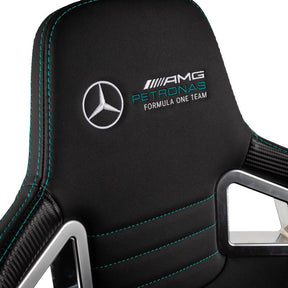 Noblechairs EPIC Mercedes-AMG Petronas Motorsport 2021 Edition műbőr gamer szék, fekete