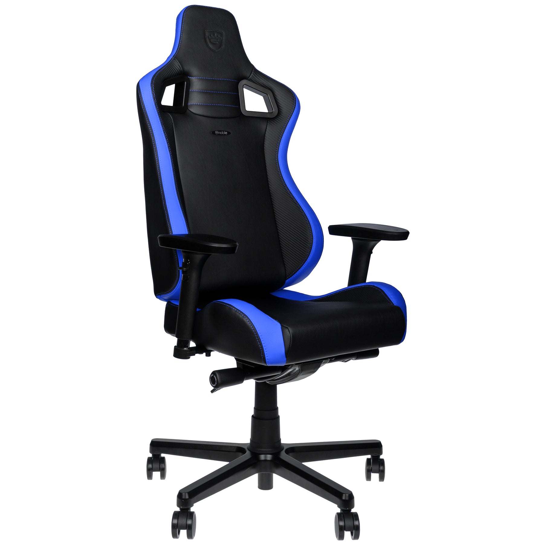 Gamer szék noblechairs EPIC Compact Fekete/Carbon/Kék