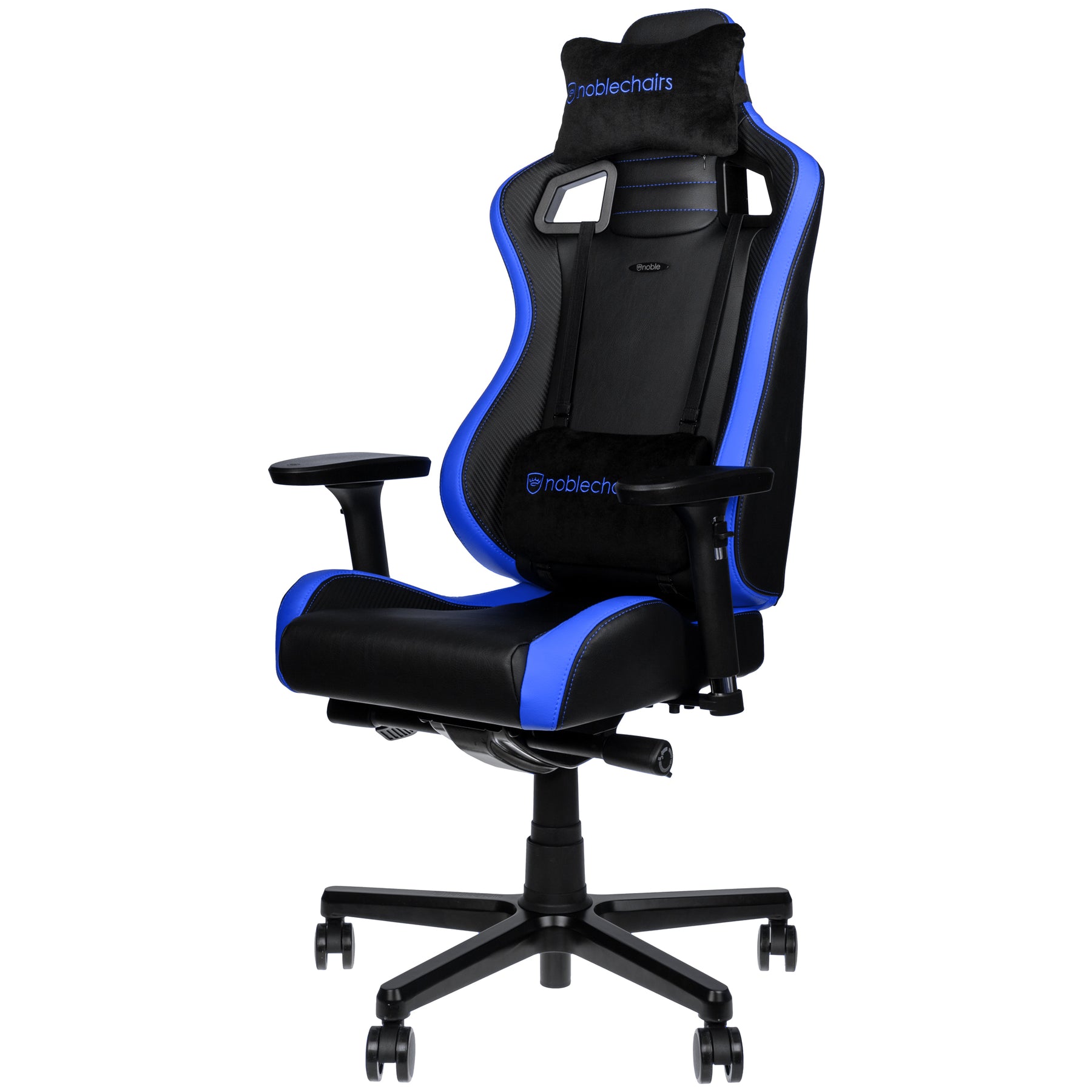 Gamer szék noblechairs EPIC Compact Fekete/Carbon/Kék