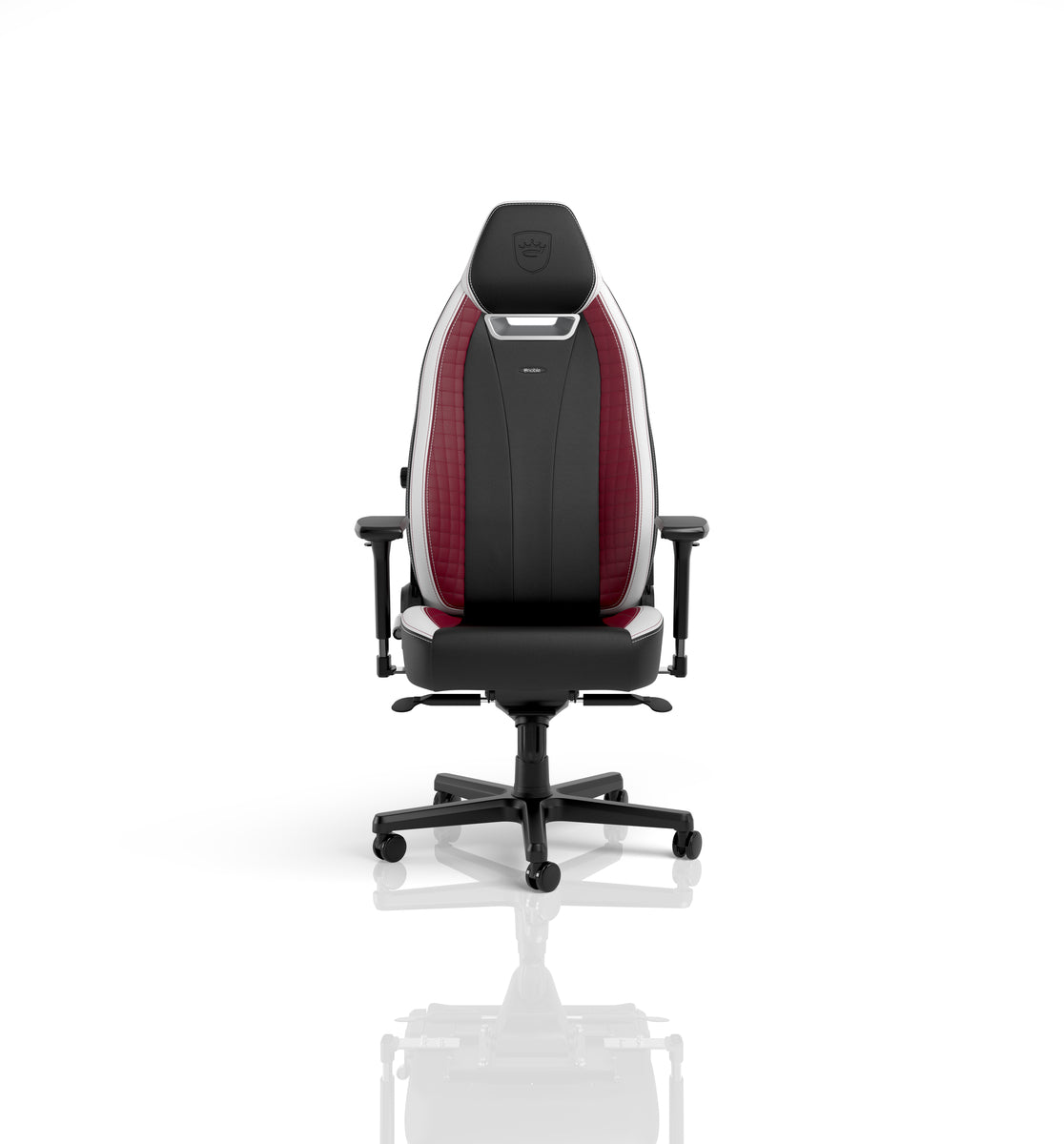 Gamer szék noblechairs LEGEND PU Bőr Fekete/Fehér/Piros