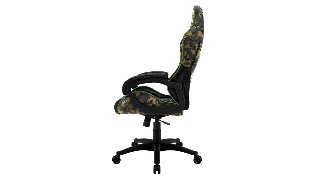 ThunderX3 BC1 CAMO műbőr gamer szék, zöld