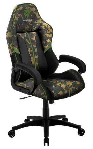 ThunderX3 BC1 CAMO műbőr gamer szék, zöld