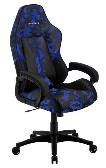 ThunderX3 BC1 CAMO műbőr gamer szék, kék