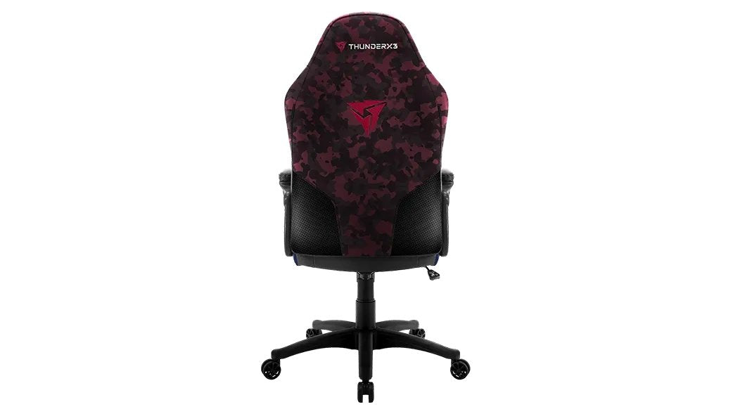 ThunderX3 BC1 CAMO műbőr gamer szék, piros