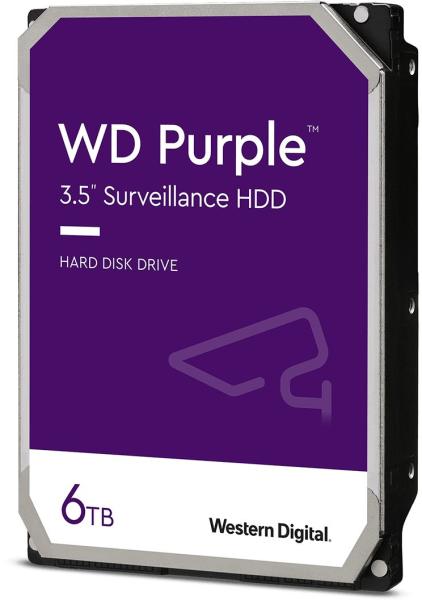 HDD SATA WD 6TB 3.5 IntelliPower 128M Purple