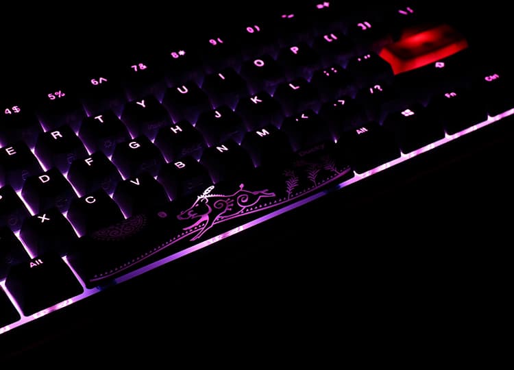 Billentyűzet Ducky ONE 2 Mini MX Brown RGB LED Magyar (HU) Fekete v2