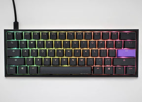 Billentyűzet Ducky ONE 2 Mini MX Brown RGB LED Magyar (HU) Fekete v2