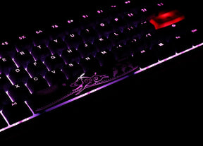 Billentyűzet Ducky ONE 2 Mini MX Silent Red RGB LED Magyar (HU) Fekete v2