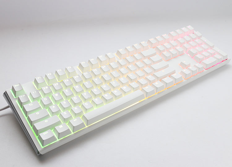 Billentyűzet Ducky ONE 3 Full Size MX Black RGB Premium ABS Magyar (HU) Fehér