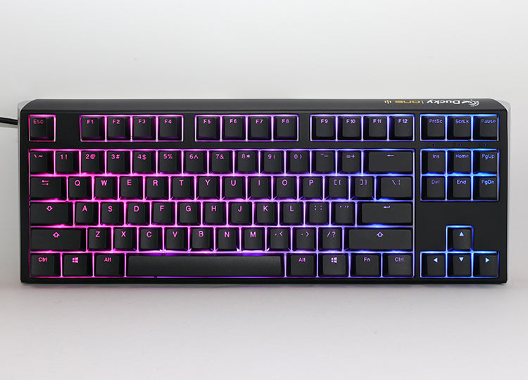 Billentyűzet Ducky ONE 3 TKL MX Silent Red RGB Premium ABS Magyar (HU) Fekete