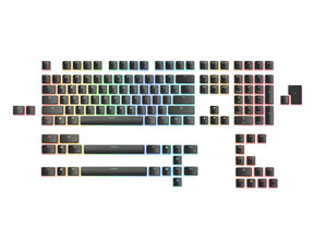 Billentyűzet kiegészítő Glorious Aura Keycaps v2 Szett 145db-os Fekete