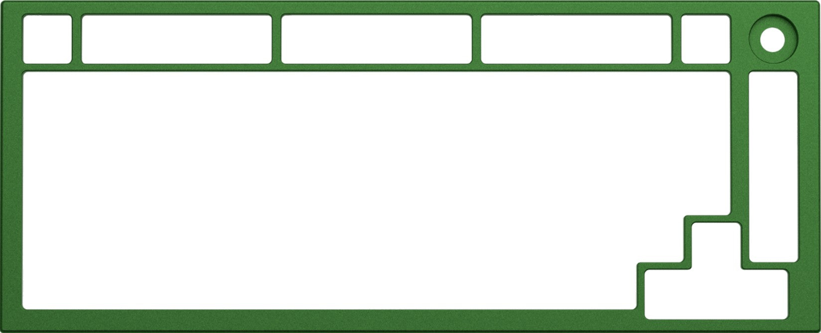 Billentyűzet kiegészítő Glorious GMMK Pro 75% burkolat Zöld