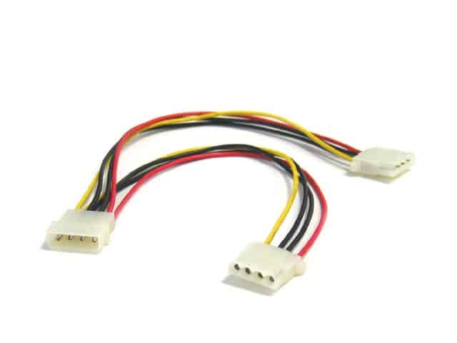 Kábel Táp Átalakító Kolink Molex (Male) - 2x Molex (Female)