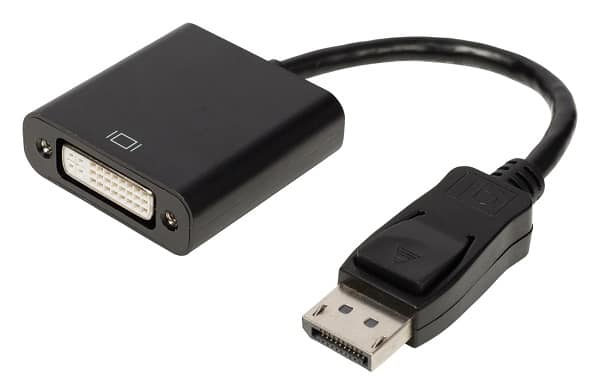 Kábel DisplayPort Átalakító DisplayPort (Male) - DVI (Female) Adapter