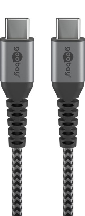 Kábel USB Összekötő Goobay USB 2.0 Type-C (Male) - 2.0 Type-C (Male) 15W 1m