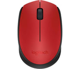 Egér Logitech M171 Optikai Wireless Piros