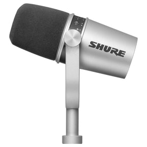 Mikrofon Shure Motiv MV7-K Podcast USB + XLR Ezüst