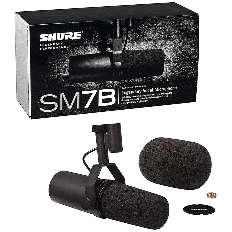 Mikrofon Shure SM7B Vocal XLR Fekete