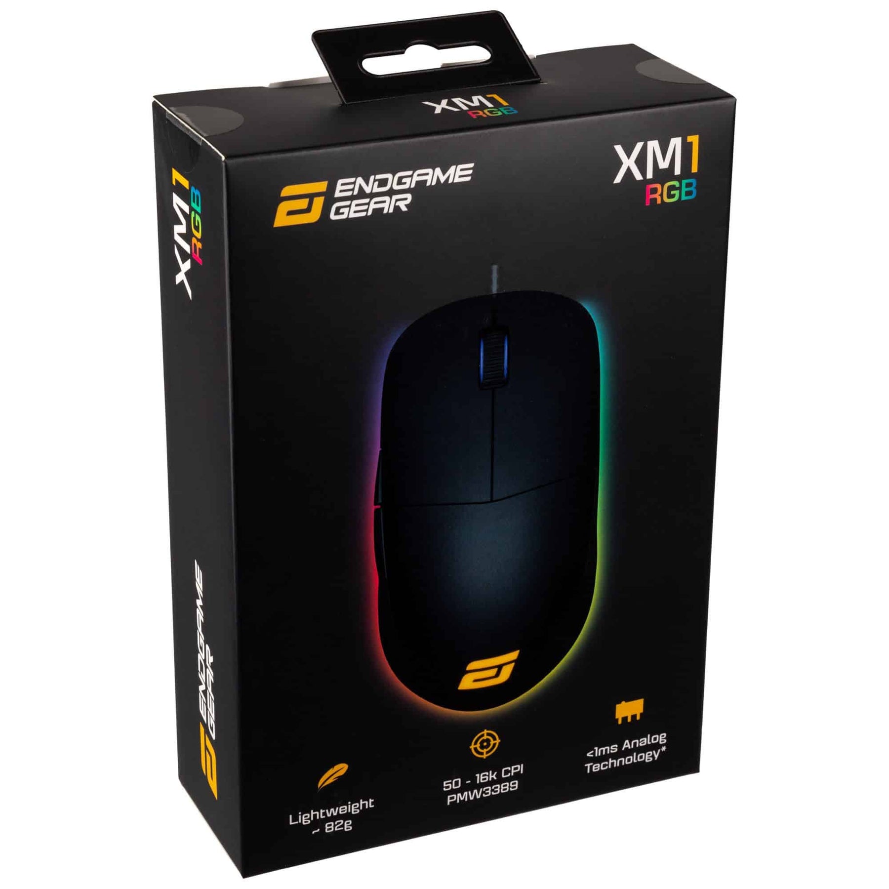 Egér Endgame Gear XM1 RGB Optikai USB Fekete