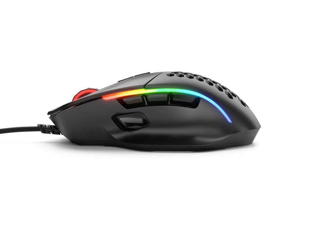 Egér Glorious Model I RGB Optikai USB Matt Fekete