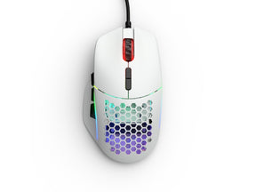 Egér Glorious Model I RGB Optikai USB Matt Fehér