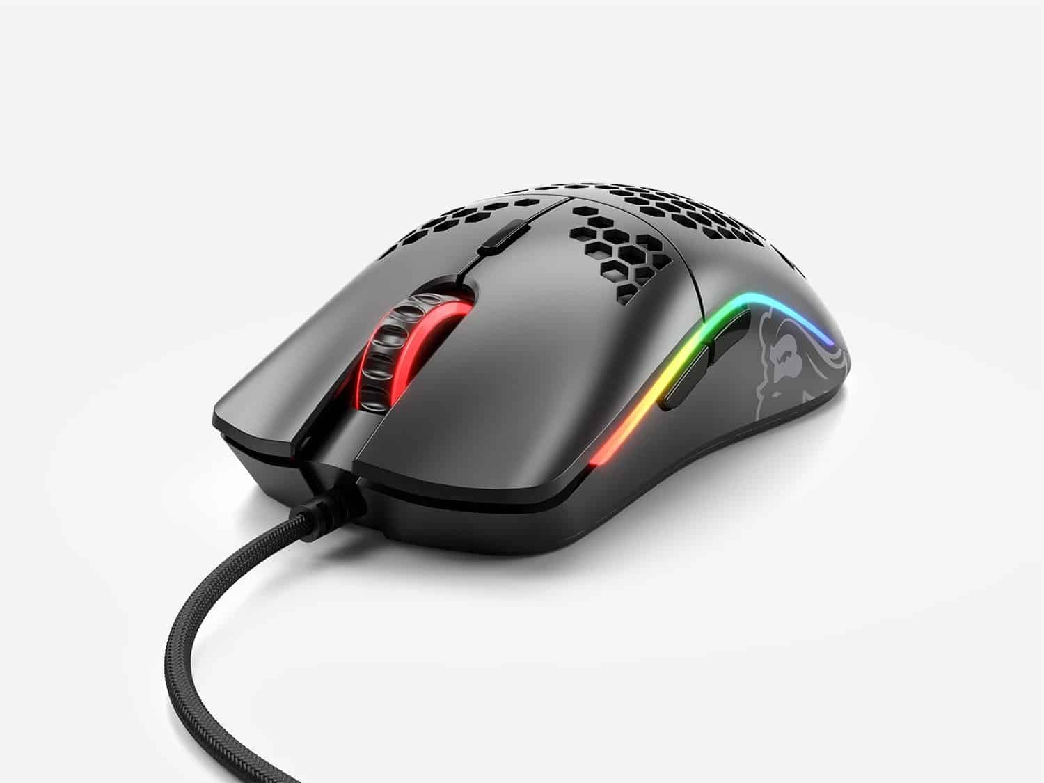 Egér Glorious Model O RGB Optikai USB Fekete