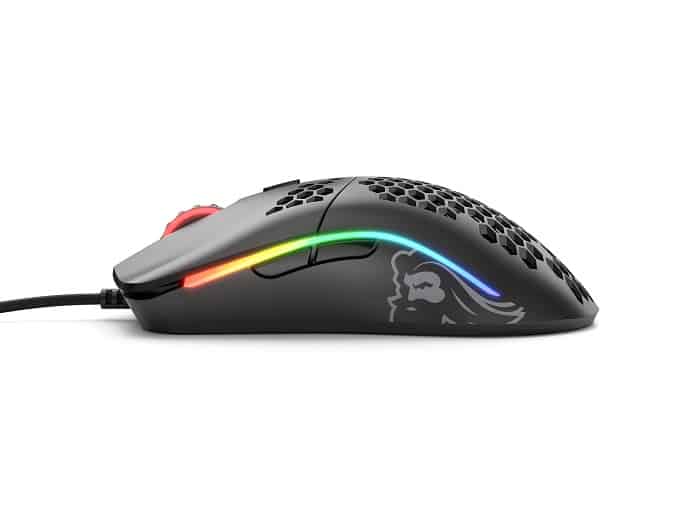 Egér Glorious Model O RGB Optikai USB Fekete