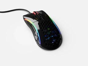 Egér Glorious Model D- RGB Optikai USB Glossy Fekete