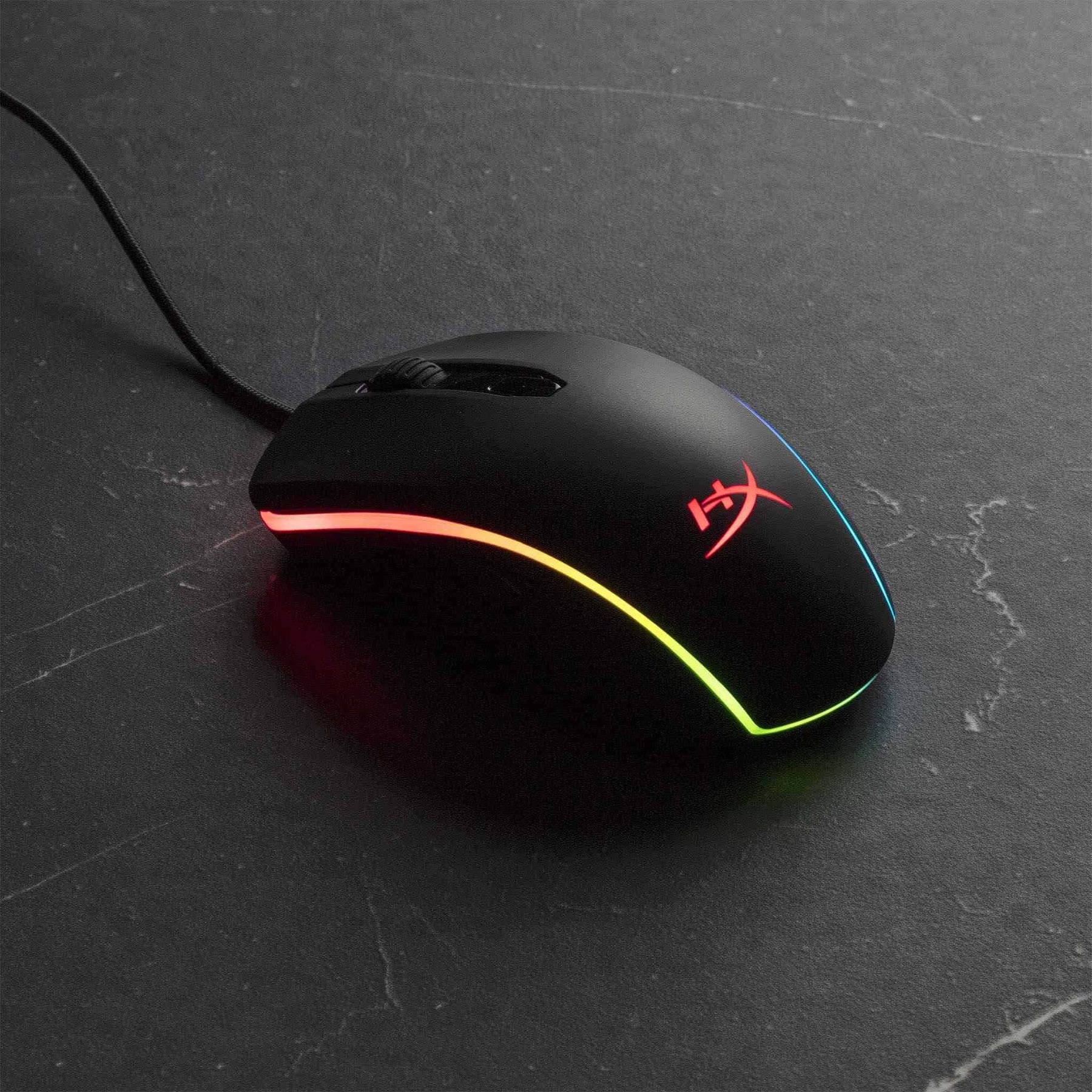 Egér HyperX Pulsefire Surge RGB Optikai USB Fekete